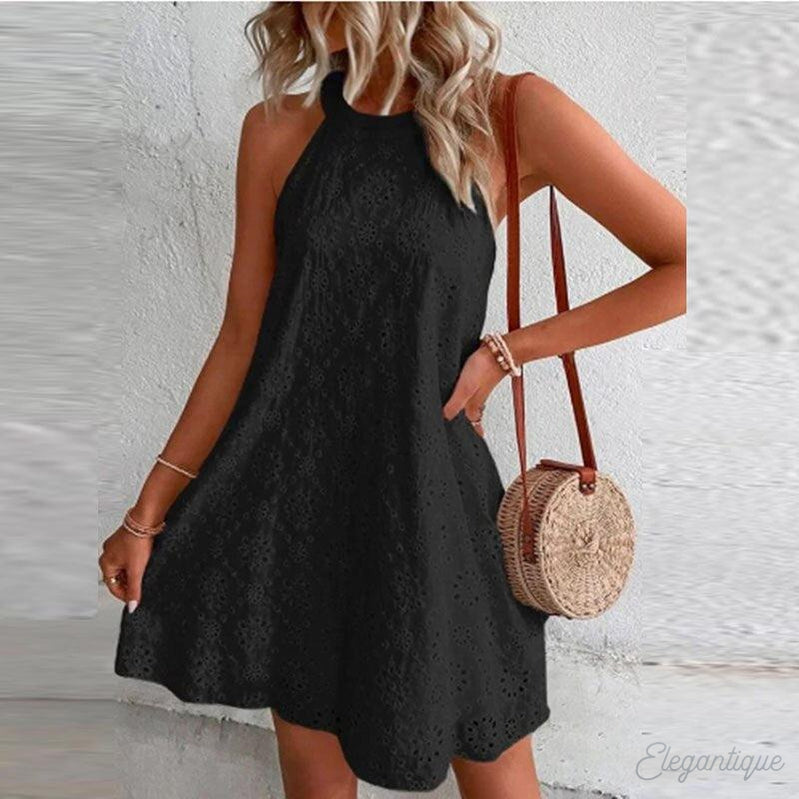Tessa - Robe En Dentelle Tendance Avec Finitions Délicates