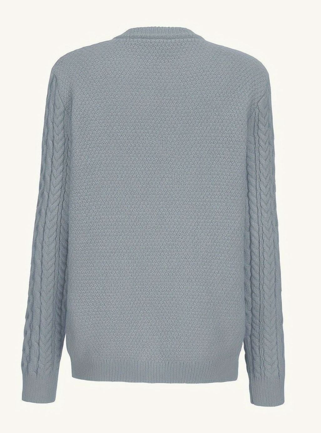Delphine - Cardigan Élégant Torsadé à Poches