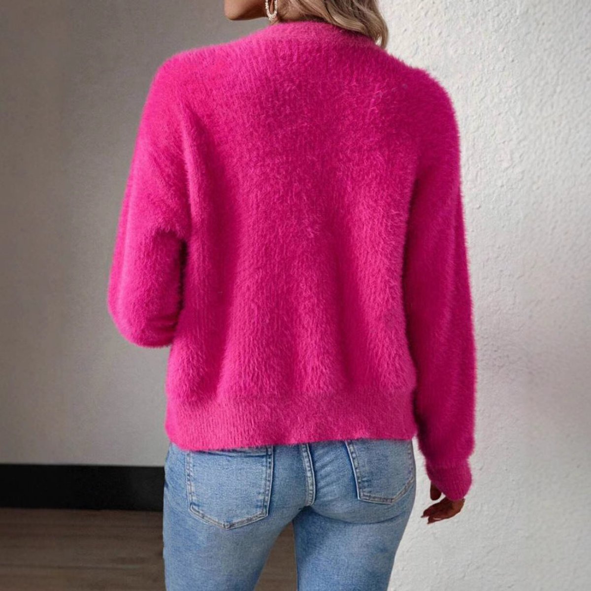 Sylvie - Cardigan Élégant Boutonné Col V