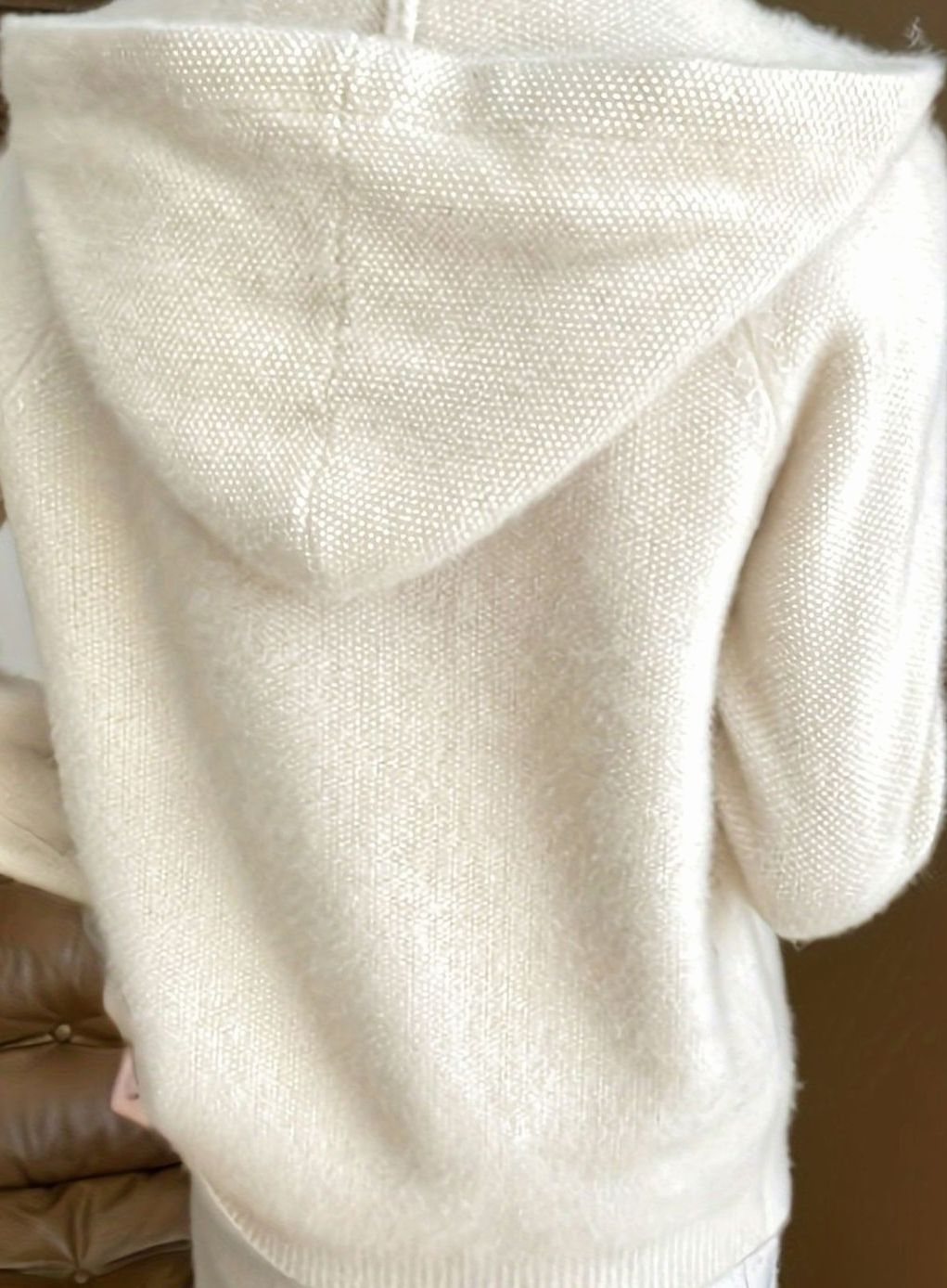 Sandrine - Cardigan Élégant Oversize Zippé
